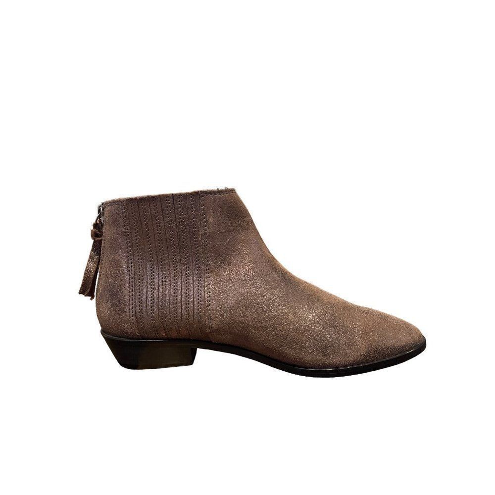 Kenneth Cole Loop-Y Ankle Zip Booties w/ Stacked heel  Size 8 - Picture 7 of 15